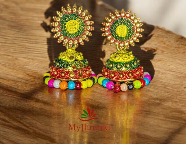 Oxidised Jhumka Earring For Women